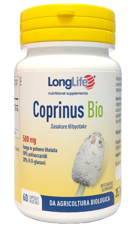 LONGLIFE COPRINUS BIO 60 CAPSULE - dottorbianchi.it