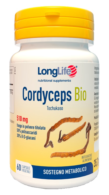 LONGLIFE CORDYCEPS BIO 60 CAPSULE - dottorbianchi.it