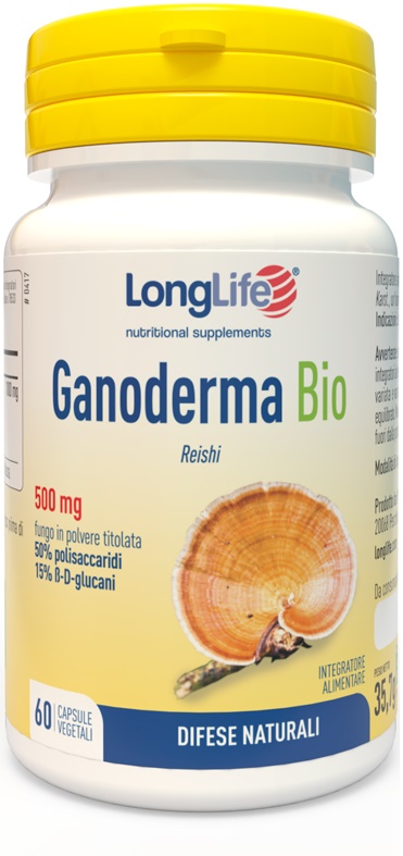 LONGLIFE GANODERMA BIO 60 CAPSULE - dottorbianchi.it