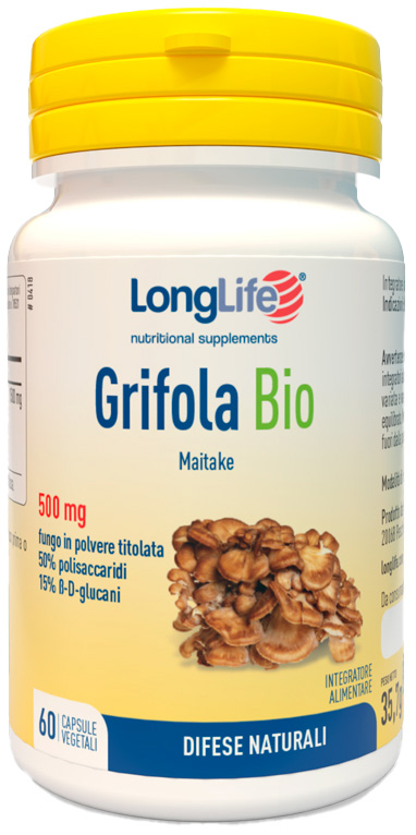 LONGLIFE GRIFOLA BIO 60 CAPSULE - dottorbianchi.it