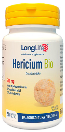 LONGLIFE HERICIUM BIO 60 CAPSULE - dottorbianchi.it