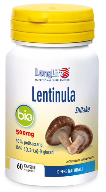 LONGLIFE LENTINULA BIO 60 CAPSULE - dottorbianchi.it