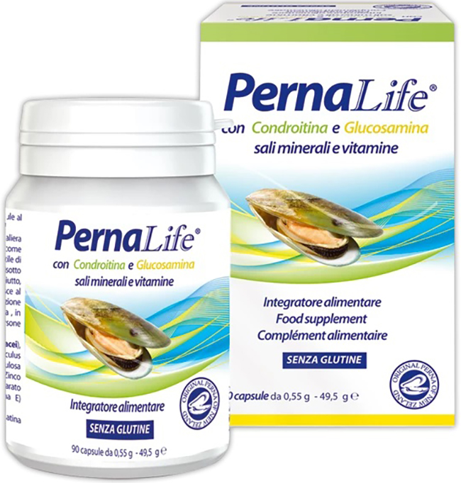 PERNALIFE GLUCOSAMINA CONDROITINA VITAMINE E MINERALI 90 CAPSULE - dottorbianchi.it