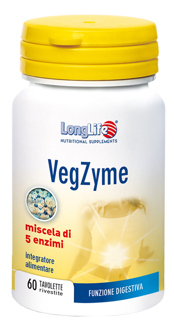 LONGLIFE VEGZYME 60 TAVOLETTE - dottorbianchi.it
