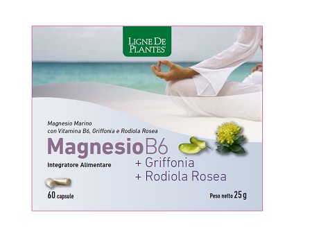 MAGNESIO B6 + GRIFFONIA + RODIOLA 60 CAPSULE - dottorbianchi.it