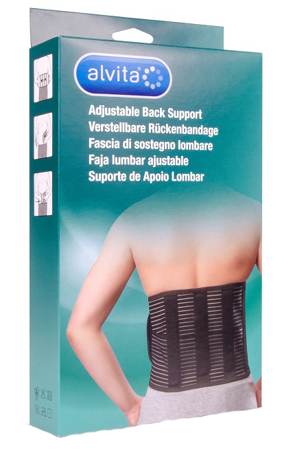 ALVITA FASCIA LOMBARE MISURA 3 CIRCONFERENZA 120-140 CM - dottorbianchi.it