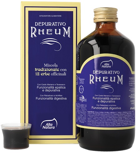 DEPURATIVO RHEUM 250 ML - dottorbianchi.it