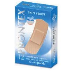 CEROTTO PRONTEX SKIN STRIPS FORMATO GRANDE ASTUCCIO 12 PEZZI - dottorbianchi.it