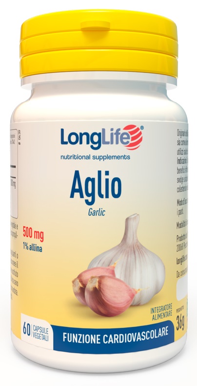 LONGLIFE AGLIO 60 CAPSULE VEGETALI - dottorbianchi.it