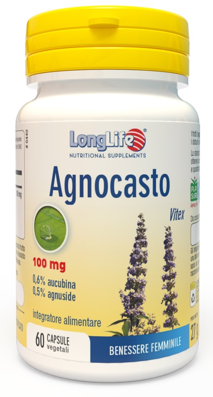 LONGLIFE AGNOCASTO 60 CAPSULE VEGETALI - dottorbianchi.it