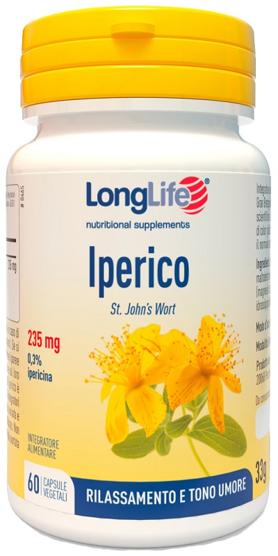 LONGLIFE IPERICO 60 CAPSULE VEGETALI - dottorbianchi.it