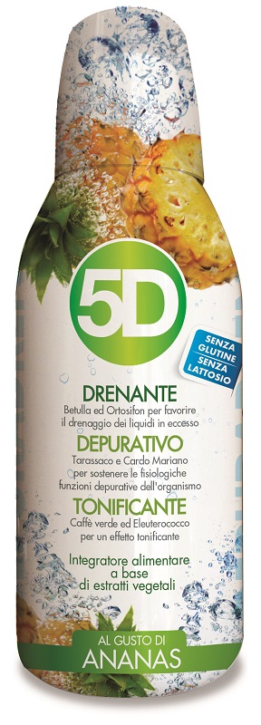 5D SLEEVERATO ANANAS 500 ML - dottorbianchi.it