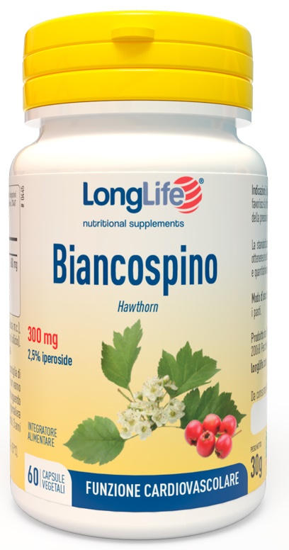 LONGLIFE BIANCOSPINO 60 CAPSULE VEGETALI - dottorbianchi.it
