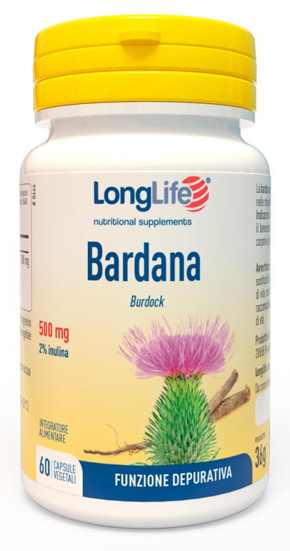 LONGLIFE BARDANA 60 CAPSULE VEGETALI - dottorbianchi.it