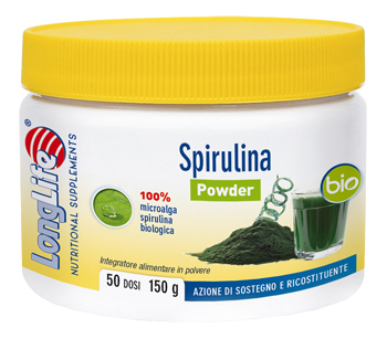 LONGLIFE SPIRULINA BIO 150 G - dottorbianchi.it