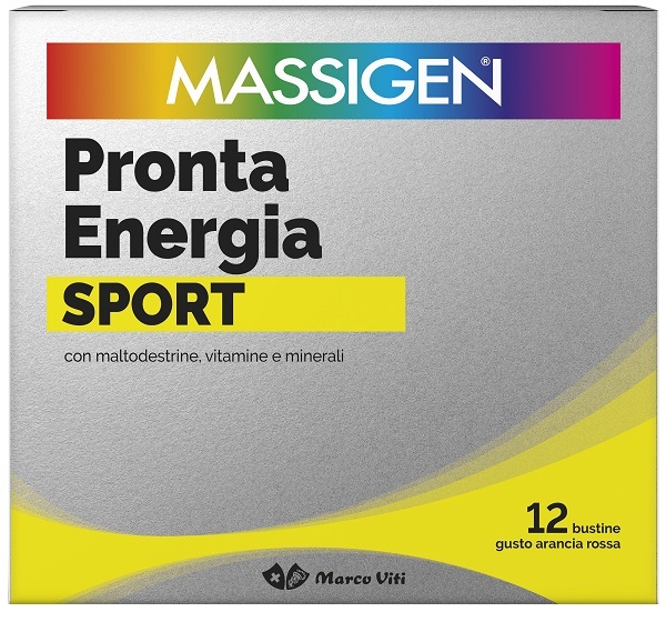 MASSIGEN SPORT PRONTA ENERGIA 12 BUSTINE - dottorbianchi.it