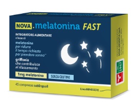 NOVA MELATONINA FAST 45 COMPRESSE 1MG DI MELATONINA - dottorbianchi.it