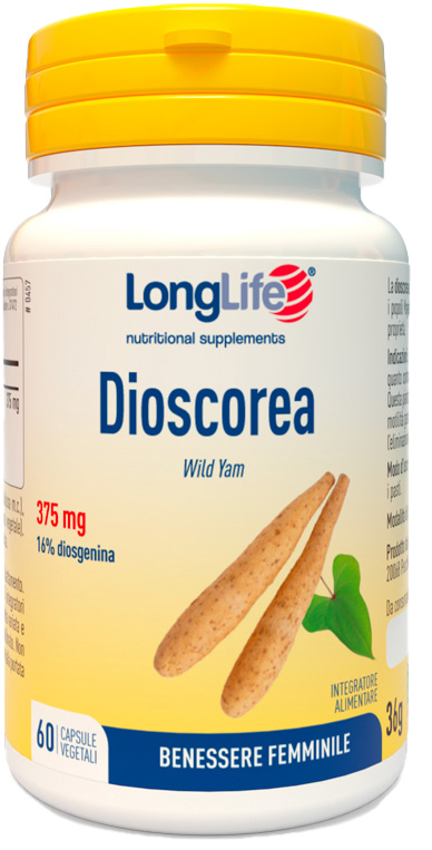 LONGLIFE DIOSCOREA 60 CAPSULE - dottorbianchi.it