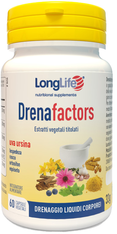 LONGLIFE DRENAFACTORS 60 CAPSULE - dottorbianchi.it