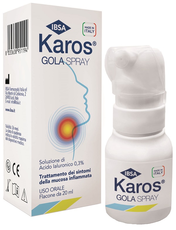 KAROS SPRAY ORALE 0,3% 20 ML - dottorbianchi.it