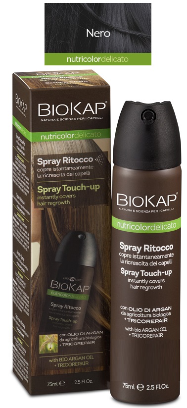 BIOS LINE BIOKAP NUTRICDEL SPRAY RITOCCO NERO 75 ML - dottorbianchi.it