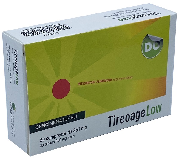 TIREOAGE LOW 30 COMPRESSE 850 MG - dottorbianchi.it