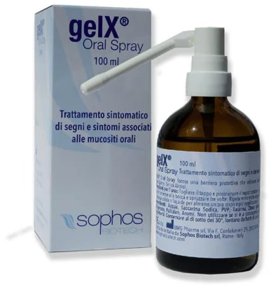 GEL SPRAY ORALE PER TRATTAMENTO SINTOMATICO SEGNI E SINTOMI ASSOCIATI ALLE MUCOSITI ORALI - dottorbianchi.it