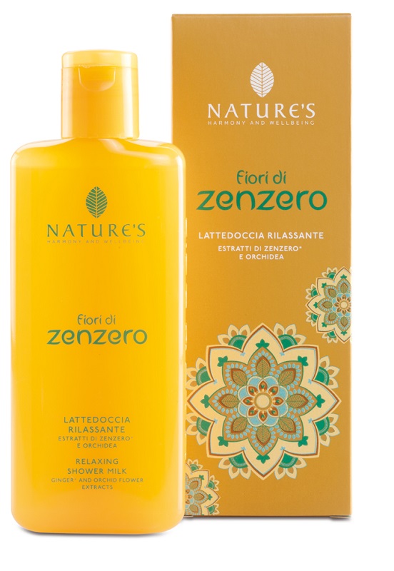 NATURE'S FIORI DI ZENZERO LATTEDOCCIA RILASSANTE 200 ML - dottorbianchi.it
