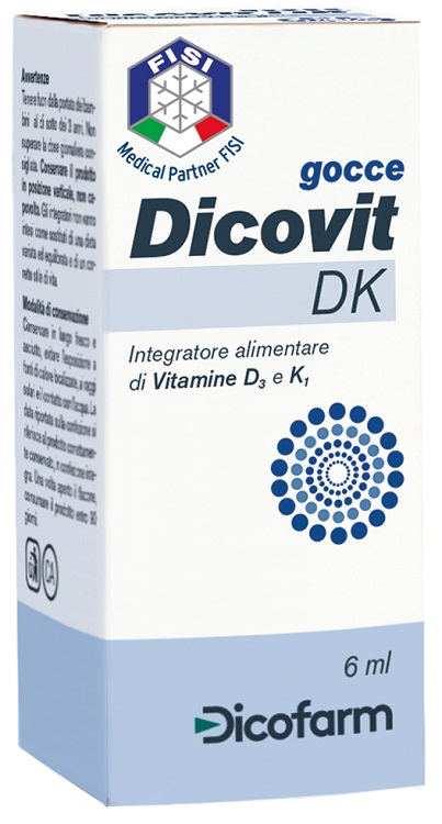 DICOVIT DK GOCCE 6 ML - dottorbianchi.it