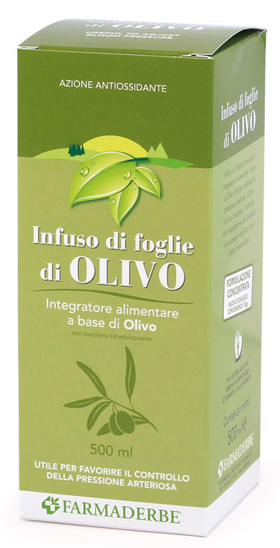 OLIVO INFUSO FOGLIE 500 ML - dottorbianchi.it
