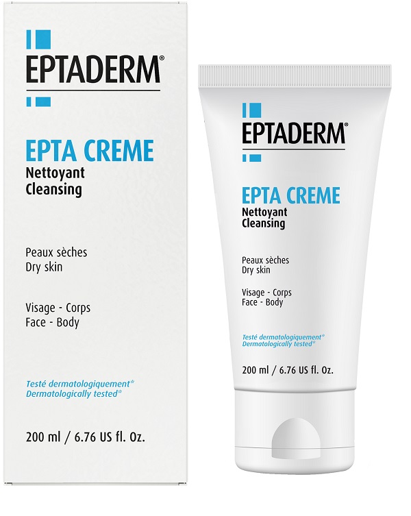 EPTA CREME PELLI SECCHE DETERGENTE VISO CORPO 200 ML - dottorbianchi.it