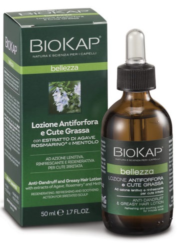 BIOKAP LOZIONE ANTIFORFORA E CUTE GRASSA 50 ML - dottorbianchi.it