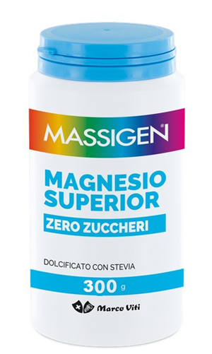 MASSIGEN MAGNESIO SUPERIOR ZERO ZUCCHERI 300 G - dottorbianchi.it