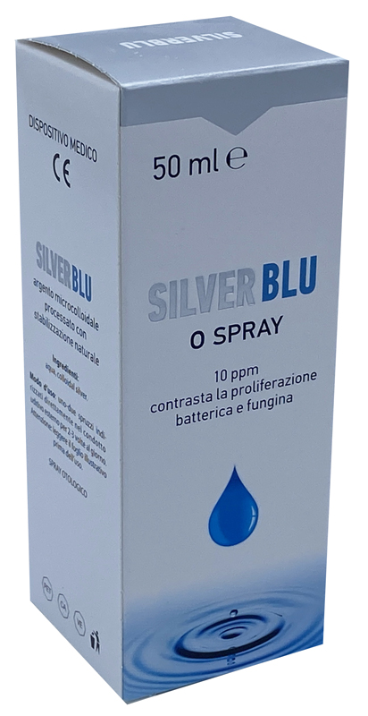 SILVER BLU O SPRAY OTOLOGICO 50 ML - dottorbianchi.it