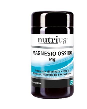NUTRIVA MAGNESIO OSSIDO GI GROUP 50 COMPRESSE 1 G - dottorbianchi.it
