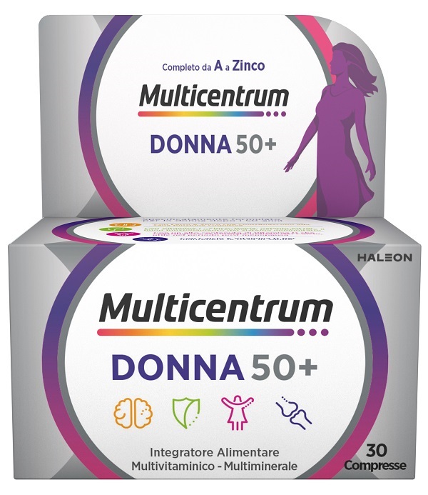 MULTICENTRUM DONNA 50+ 30 COMPRESSE - dottorbianchi.it