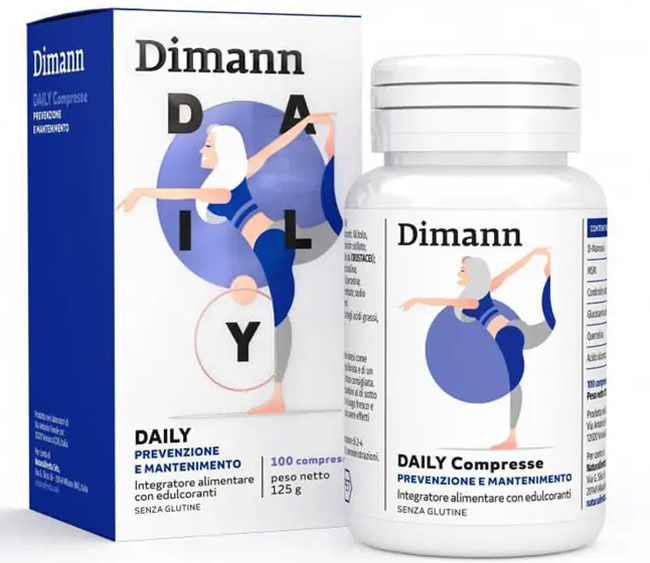 DIMANN DAILY 100 COMPRESSE - dottorbianchi.it