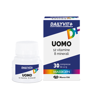 MASSIGEN UOMO MULTIVITAMINICO E MULTIMINERALE 30 COMPRESSE RIVESTITE - dottorbianchi.it