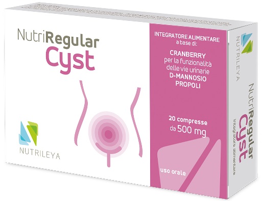 NUTRIREGULAR CYST 20 CAPSULE 500 MG - dottorbianchi.it