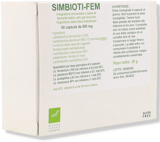 SIMBIOTI FEM 60 CAPSULE - dottorbianchi.it