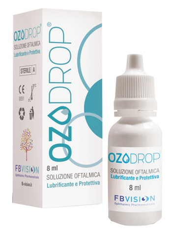OZODROP LIPOZONEYE SOLUZIONE OFTALMICA BASE DI OLIO OZONIZZATO IN FOSFOLIPIDI 8 ML - dottorbianchi.it