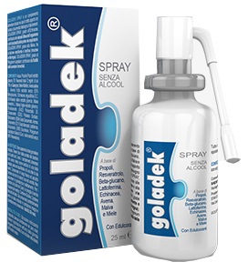 GOLADEK SPRAY NO ALCOOL 25 ML - dottorbianchi.it