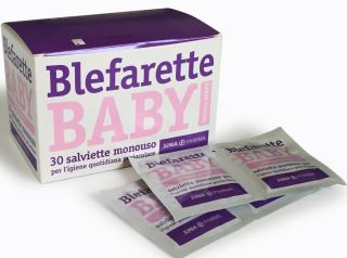 BLEFARETTE BABY SALVIETTINE OCULARI MEDICATE MONOUSO 30 PEZZI - dottorbianchi.it