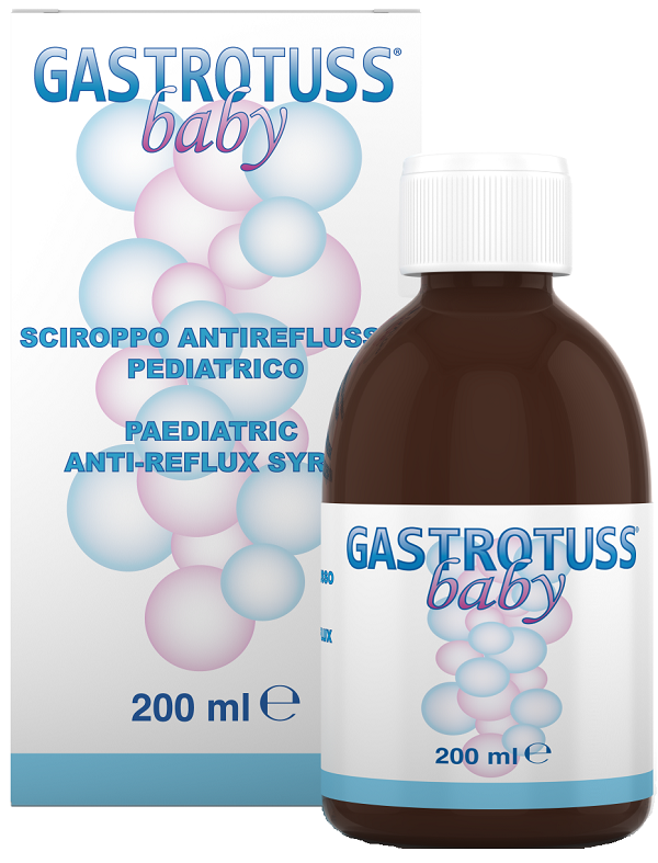 BABY SCIROPPO ANTIREFLUSSO GASTROTUSS 200 ML - dottorbianchi.it