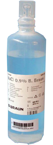 SOLUZIONE FISIOLOGICA 0,9% SODIO CLORURO 500 ML NON INIETTABILE - dottorbianchi.it