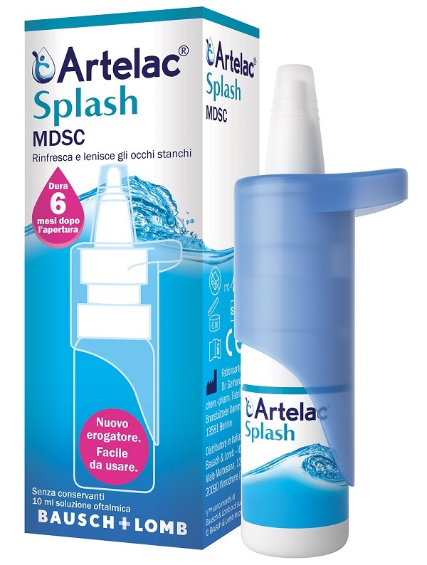 ARTELAC SPLASH MULTIDOSE GOCCE OCULARI FLACONE 10 ML - dottorbianchi.it