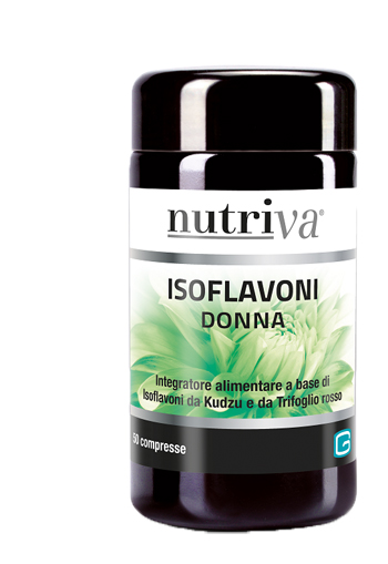 NUTRIVA ISOFLAVONI DONNA 50 COMPRESSE - dottorbianchi.it