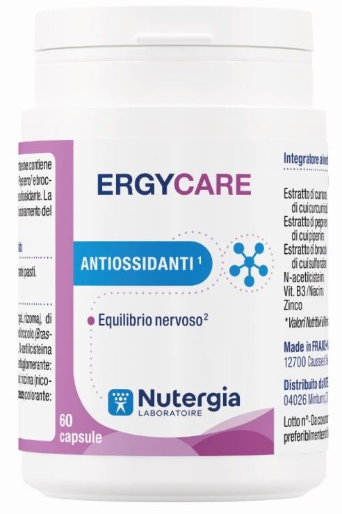 NUTERGIA ERGYCARE 60 CAPSULE - dottorbianchi.it