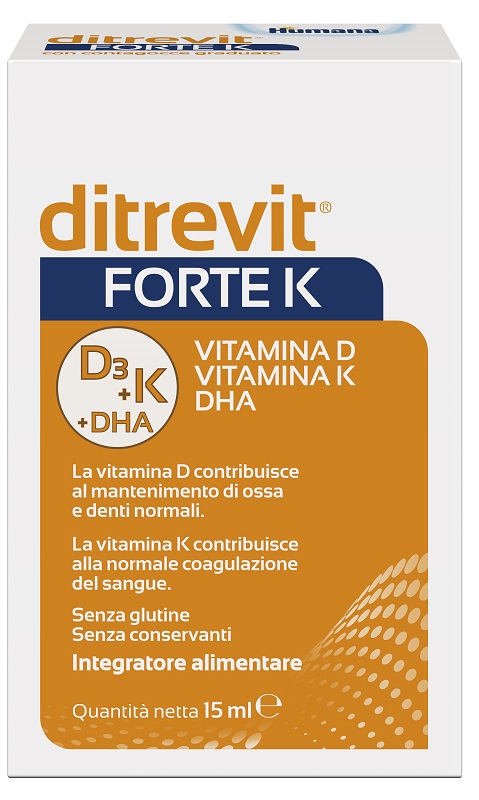 DITREVIT FORTE K HUMANA 15 ML - dottorbianchi.it