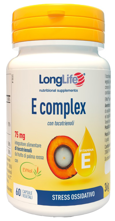 LONGLIFE E COMPLEX 60 CAPSULE VEGETALI - dottorbianchi.it